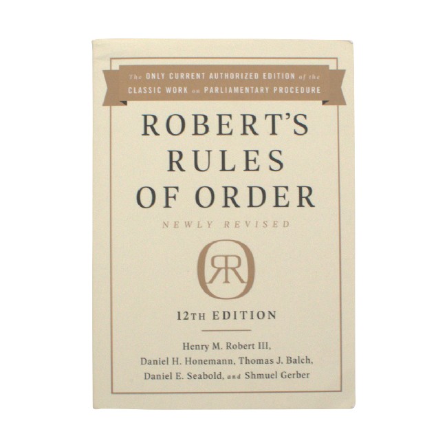 Main image of Robert's Rules of Order image