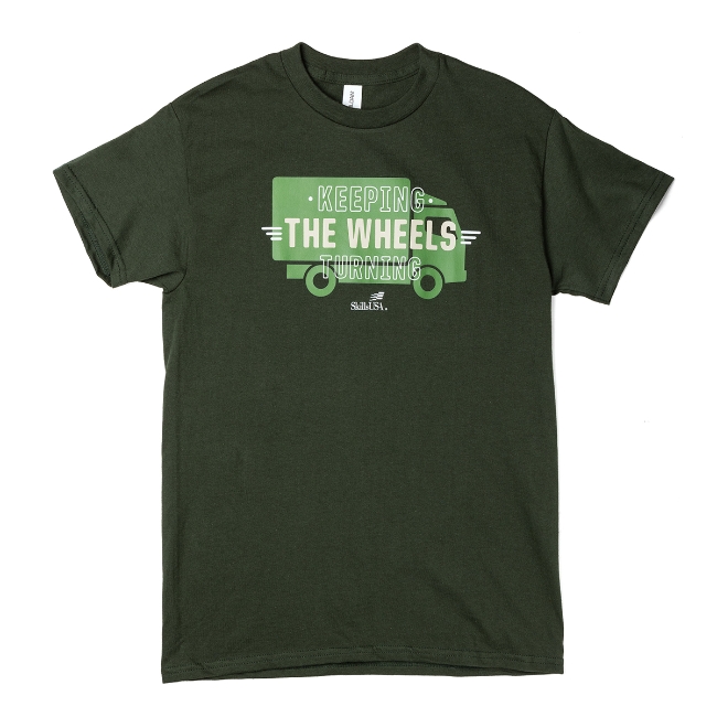 Keeping The Wheels Turning Tee image