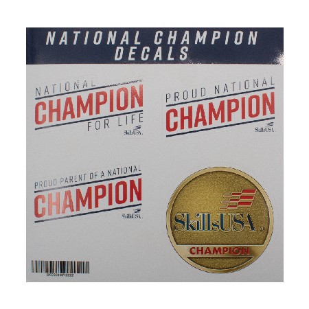 Image of National Champion Vinyl Decal