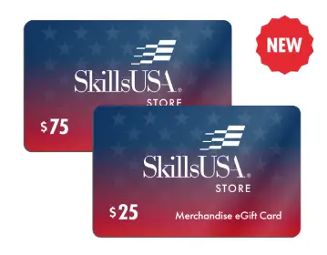 SkillsUSA store gift cards